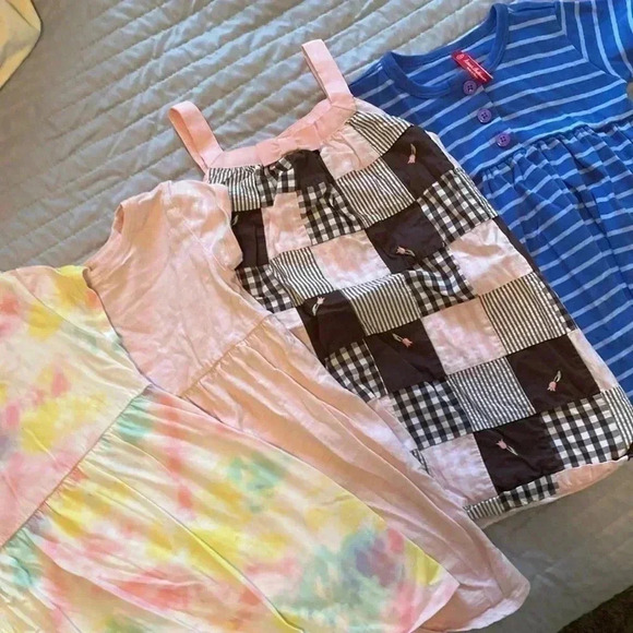 Girls size 4 dress bundle - Hannah Anderson, Gymboree and Oldnavy - Picture 1 of 9